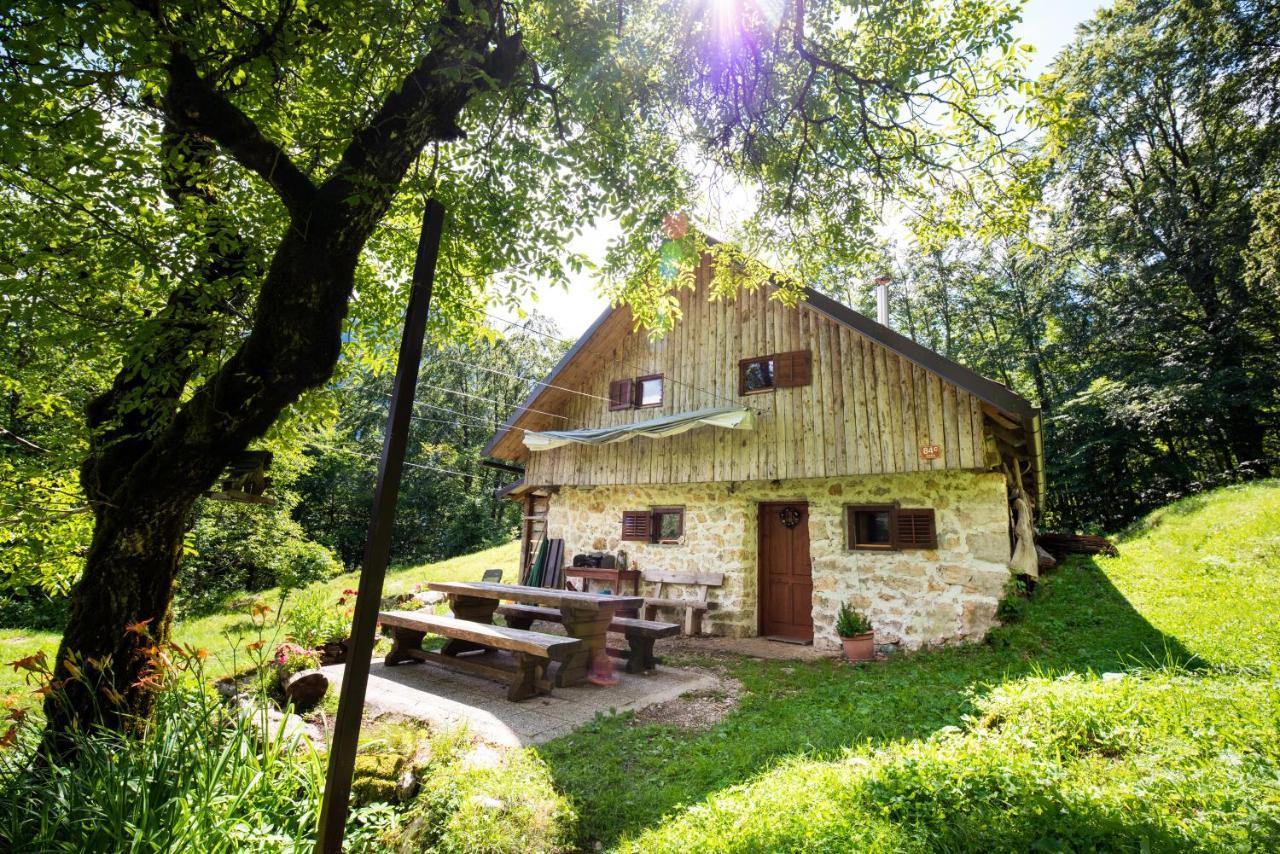 Miha Lodge - Mihcevo Plece Soča Eksteriør billede
