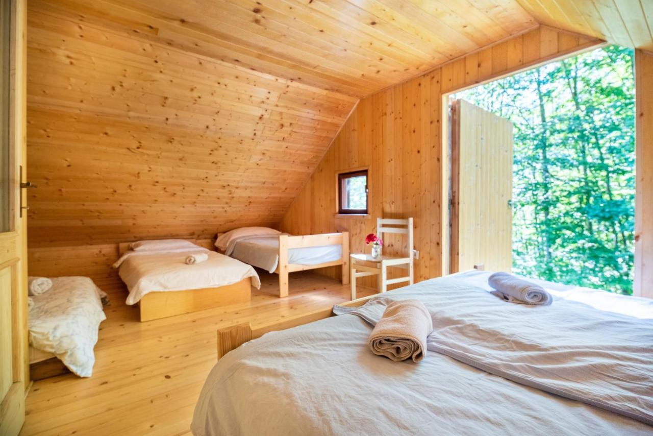 Miha Lodge - Mihcevo Plece Soča Eksteriør billede