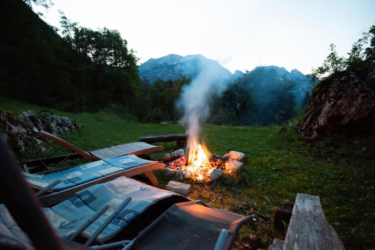 Miha Lodge - Mihcevo Plece Soča Eksteriør billede