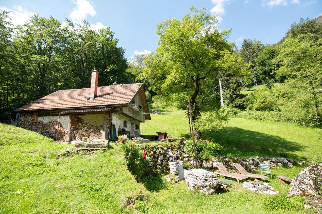 Miha Lodge - Mihcevo Plece Soča Eksteriør billede